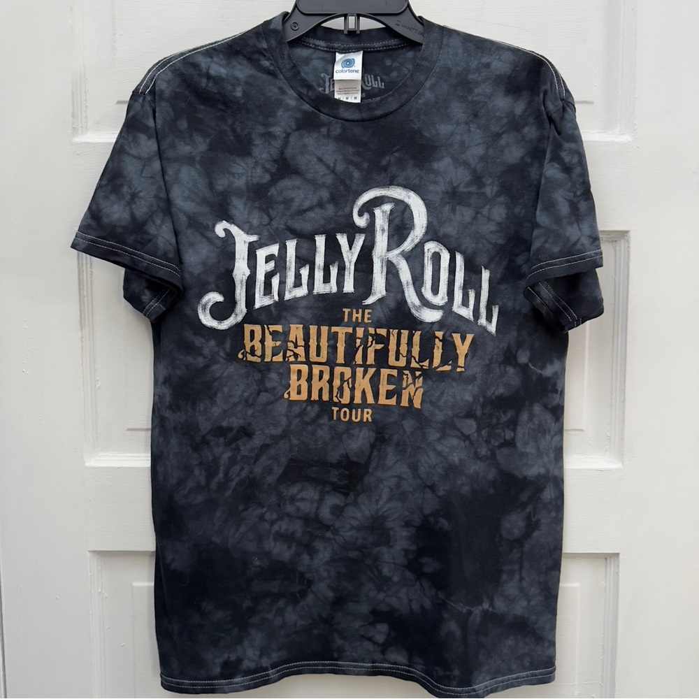 Jelly Roll Beautifully Broken Tour Concert T-Shirt Mens Medium - Picture 1 of 8